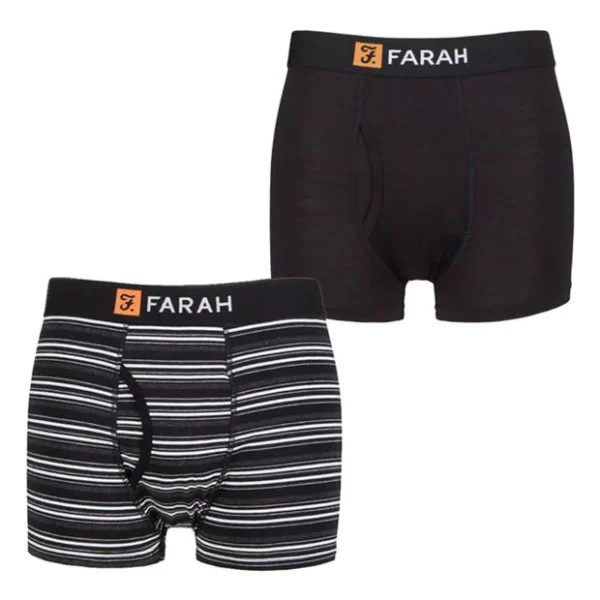 FARAH BOXER BLK WHT