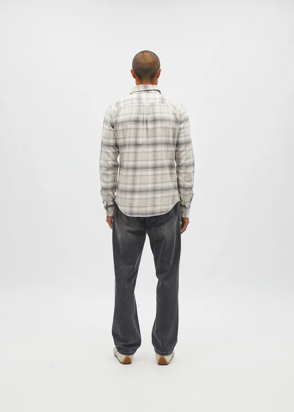DIESEL BRUCE SHIRT SMOKE BROWN.4