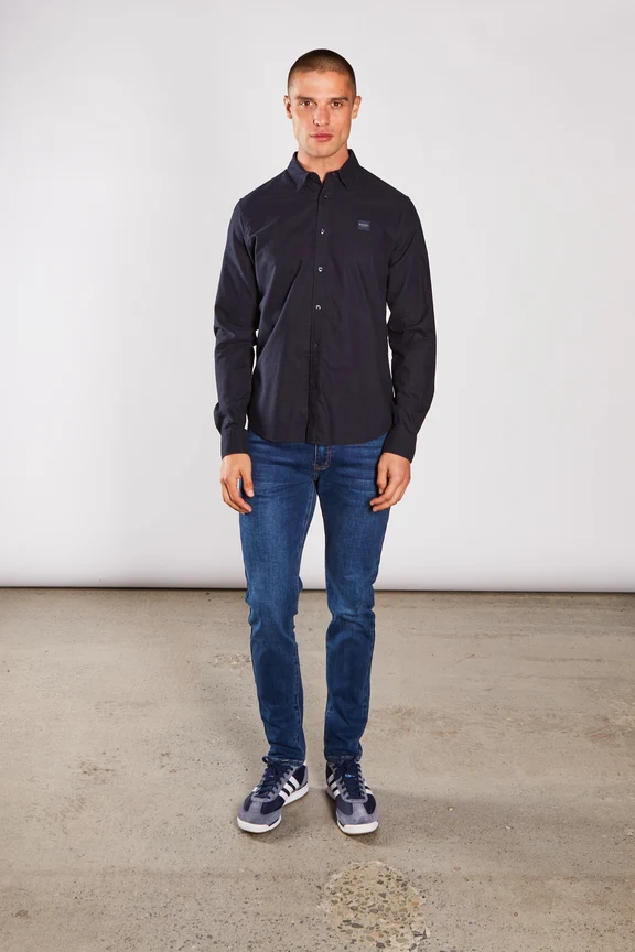 DIESEL DELVYN SHIRT salute navy
