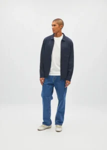 DIESEL JIM OVERSHIRT metro navy