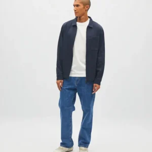 DIESEL JIM OVERSHIRT metro navy