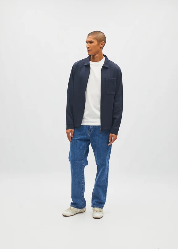 DIESEL JIM OVERSHIRT metro navy