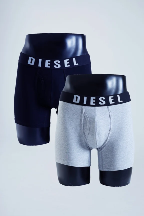 DIESEL QUINLIN BOXERS indigo navy \ pebble